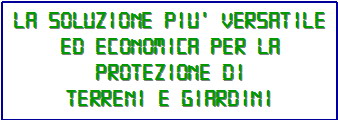 ELETTRIFICATORE PER RECINZIONI